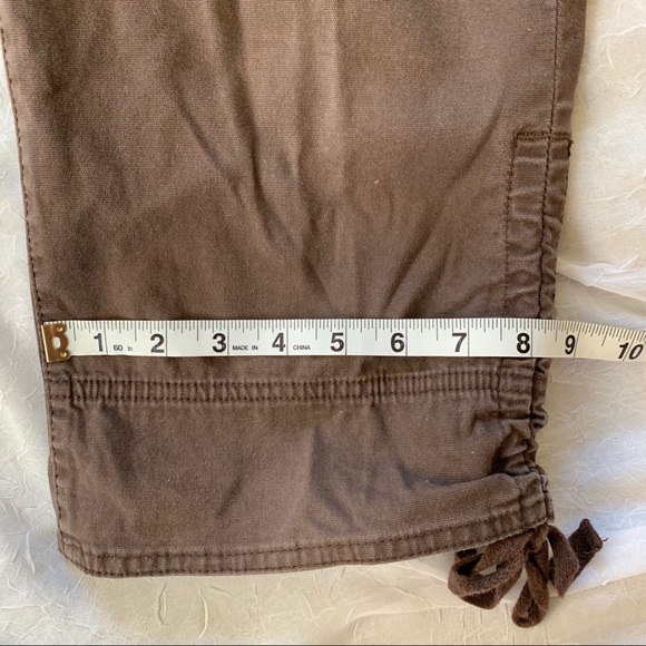 No Boundaries brown capri pants juniors 11 average - Picture 9 of 9